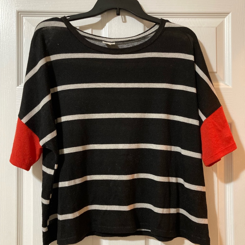 Black & White Stripe blouse